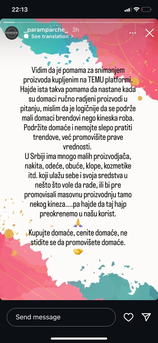pustinjskamacka's tweet photo. Ja bih, ali ne dam 4000 za belu majicu sa etiketom, plus ptt ofkors https://t.co/d8pQgy1tbR