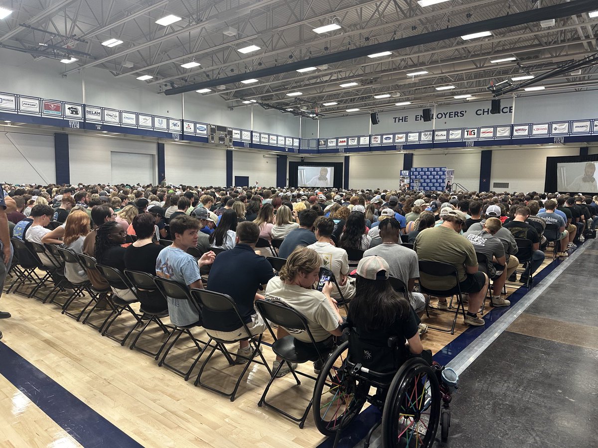 Freshman class ⁦<a href="/statetechmo/">statetechmo</a>⁩ . Pleased to welcome another record class!