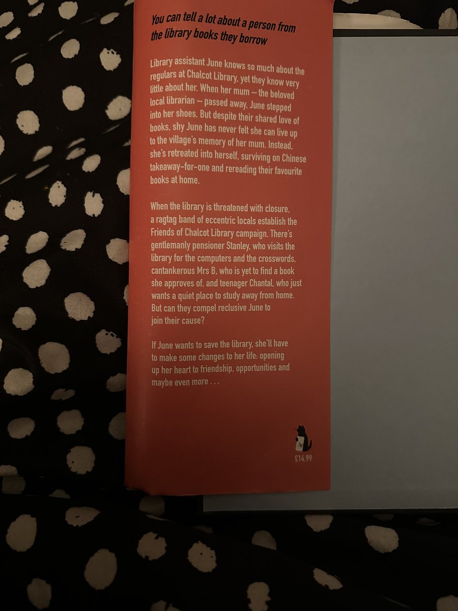 BookreviewsKels's tweet image. Just finished this gem of a book! I loved the community, library aspect and it was just a feel good story :) proper review over on instagram! #bookreview #BookRecommendations #bookcontent #bookworm #bookstagrammer
