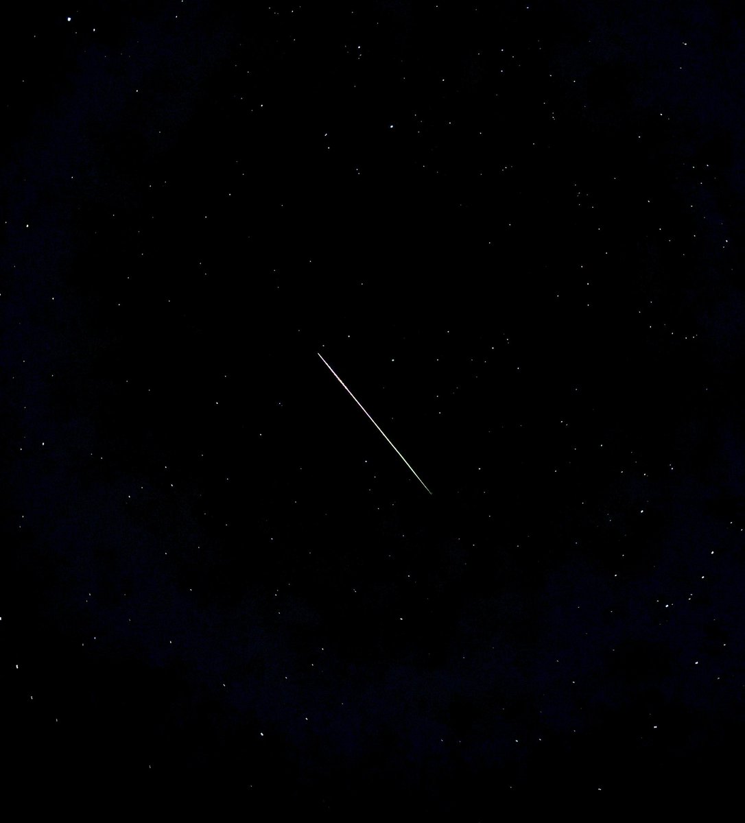 a shooting star I caught few days ago