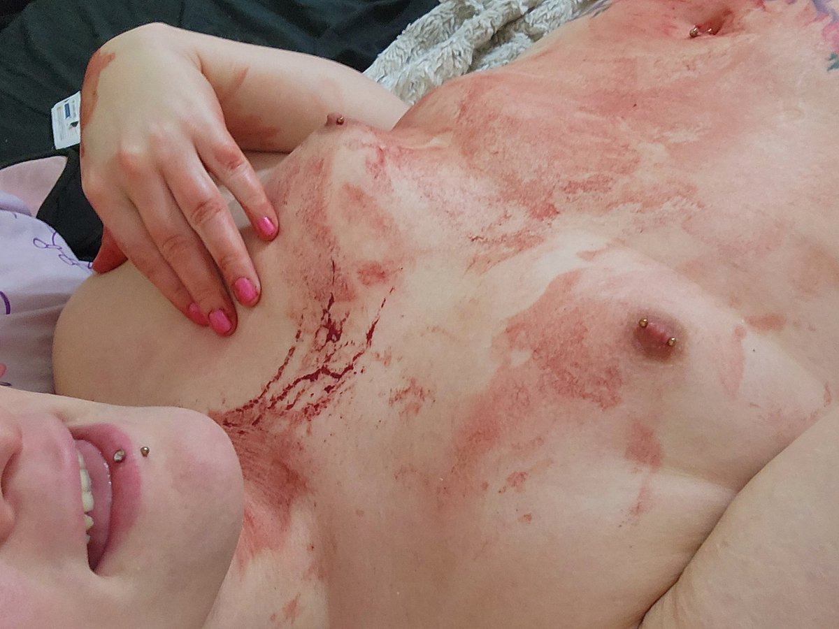 Been fucking in the gore puddle again.