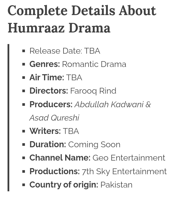#Humraaz
#ferozekhan
#one
#GeoEntertainment
FK IS ON HIS WAY TO BRAKE ALL DRAMAS RECORDS WHO IS EXCITED FOR HUMRAZ ??
ONLY ONE KING IN DRAMA INDUSTRY FEROZE SIR NO ONE CAN REPLACE HIM BIG FAN SIR.....
<a href="/ferozekhaan/">Feroze Khan</a> 1️⃣👑