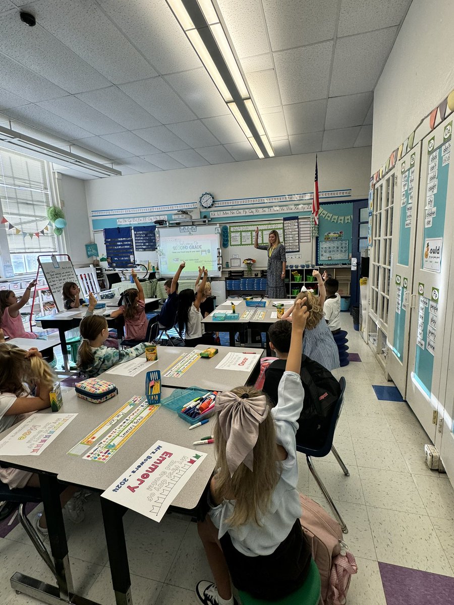 GeorgeMasonES's tweet photo. We are so happy to see all of our returning and new Dragons eager to start the new school year! We had a fantastic first day and are looking forward to an amazing year with you all! Welcome back, Dragons! #acpsfirstday #acpsback2school @ACPSk12 @GMasonPrincipal https://t.co/auO2vQbItV