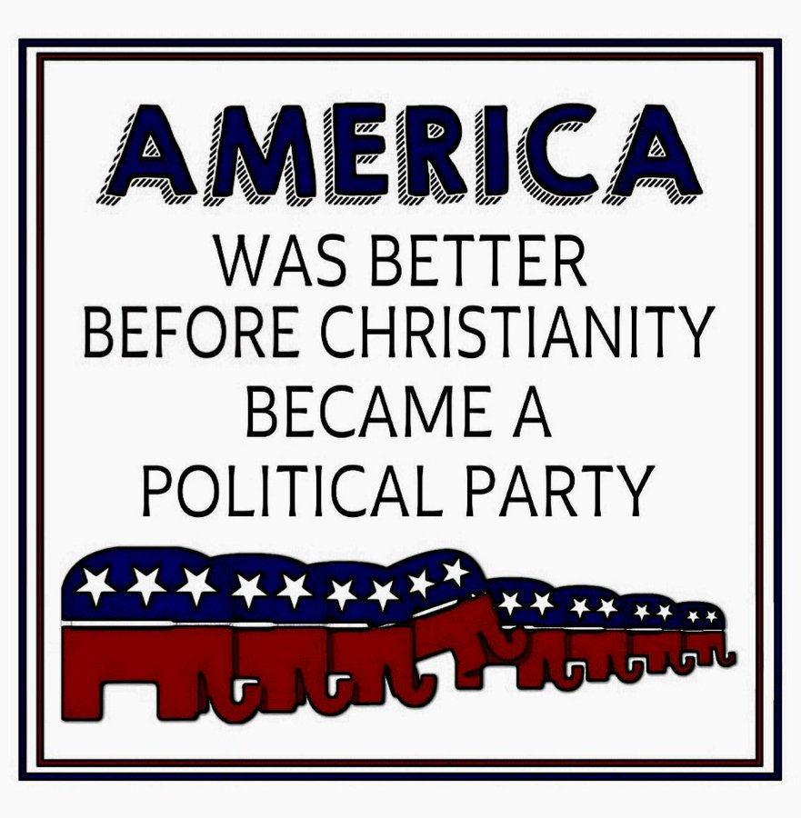 Our Constitution calls for the 'Separation of Church and State.' Do you agree with the meme message? Please reply with yes or no.