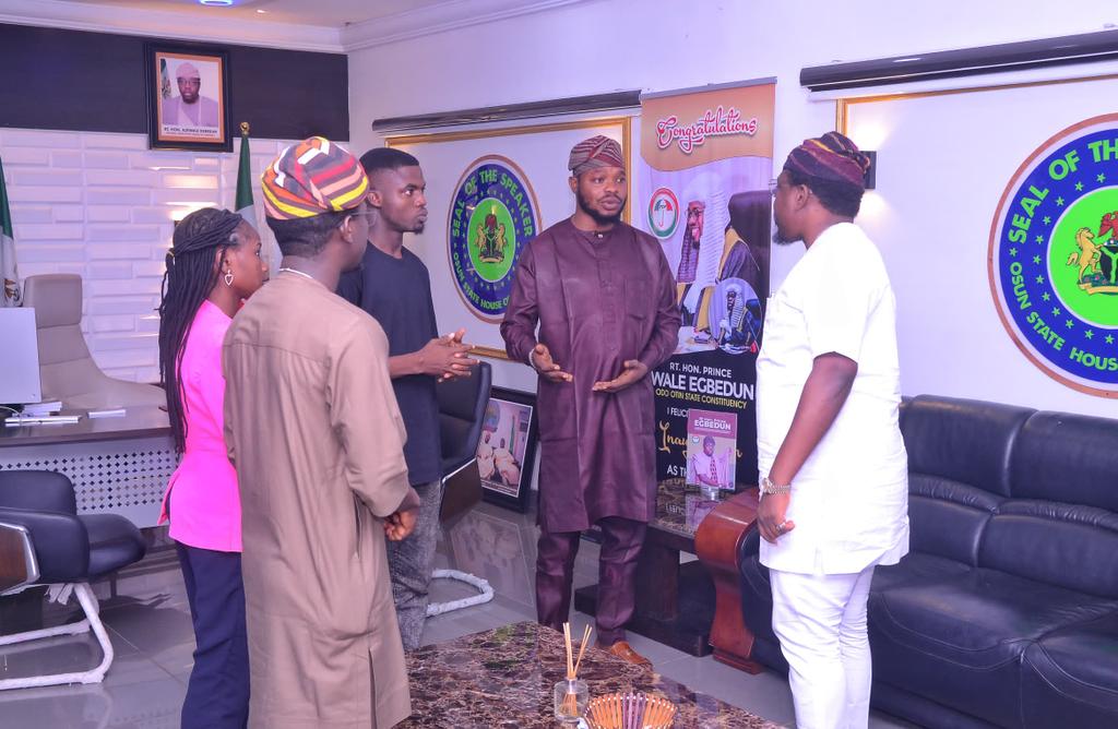 AOEgbedun's tweet photo. Exciting afternoon welcoming the Osun State nominees to the Nigerian Youth Parliament!

I followed the application and screening process led by the Ministry of Youth Development and want to commend their outstanding work in selecting these talented individuals.

Congratulations to our nominees! Your selection reflects not just your capabilities but the incredible potential of our youth. 

Embrace this responsibility with dedication and integrity, and carry the hopes of our communities. The Nigerian Youth Parliament is your platform to let your voices be heard, promote dialogue, and drive innovation. 

Engage actively, share your ideas, and collaborate with fellow Youth Parliamentarians nationwide. Together, let’s build a brighter future for Nigeria! 

#YouthEmpowerment 
#NigerianYouthParliament 
#OsunState

_____
AOE