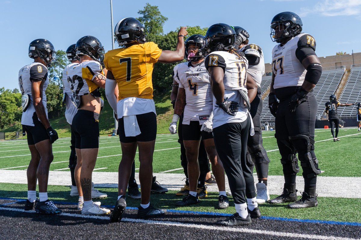 Towson Football tweet media