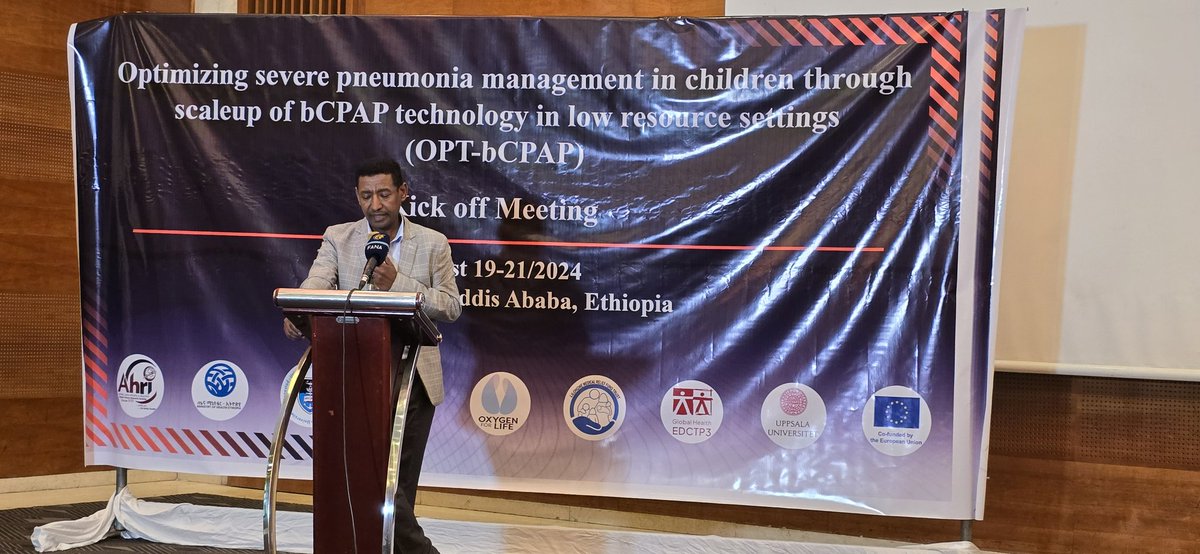 <a href="/AHRI_ETH/">AHRI</a> is pleased by 
#BubbleCPAP technology w/c showed effectiveness in treating #hypoxemia among children aged 1-59 months.

"... Let us scale it up to #SaveLives, #ReduceChildMortality, &amp; #EnsureAccessToCare ...". 

HE Dr <a href="/MekdesDaba/">Mekdes Daba</a>, Minister of <a href="/FMoHealth/">Ministry of Health ETHIOPIA</a>

#Innovation
R&amp;D