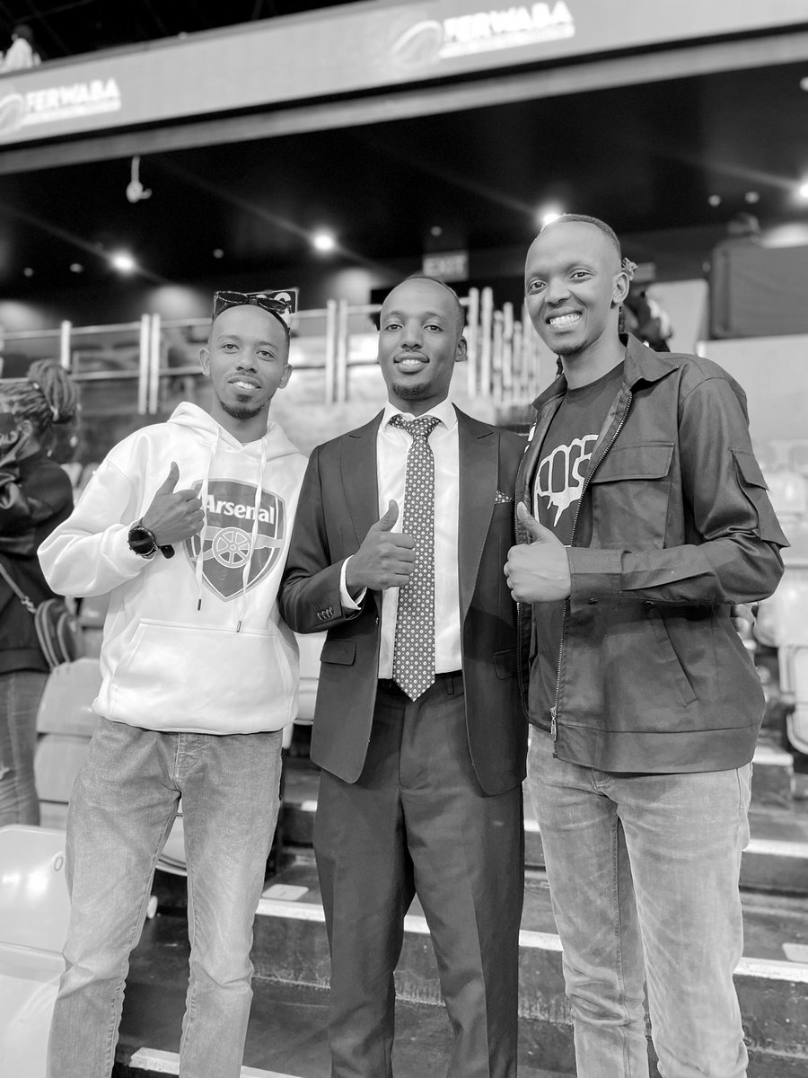FabRugumire's tweet photo. First game, first win! ๐ Celebrating our victory over Lebanon ๐ฑ๐ง with the amazing MC @ShemNateteBrian and my brother @LeonPMuhire. Onwards and upwards, Team Rwanda! ๐ท๐ผ
#FirstGameWin #FIBAWWC #WeOwnTheGame #WinforRwanda ๐ท๐ผ #ForHerGreatness https://t.co/51biNsH10i