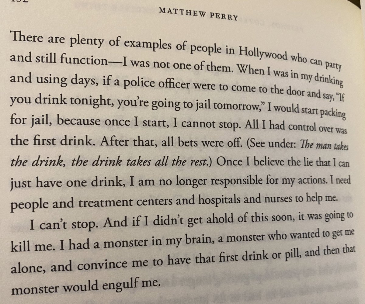 stephykins89's tweet image. This section right here in his book…. Shows exactly why those monsters should be done for murder!!! #JusticeforMatthewPerry #MatthewPerry