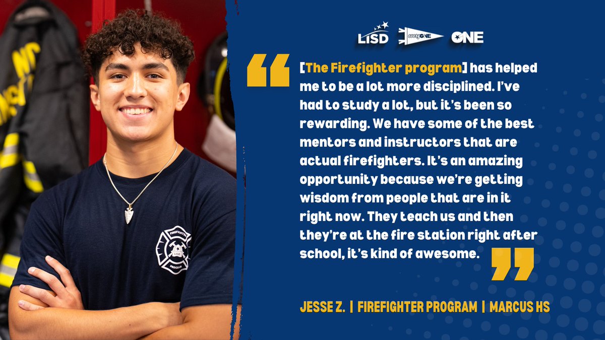 LewisvilleISD's tweet photo. "...we're getting wisdom from people that are in it right now."

LISD CTE programs provide real-world, hands-on experiences for students, preparing them to be leaders in their chosen career fields. Learn more about dozens of these amazing courses at https://t.co/qO98rsOTQU! https://t.co/3yB8vut4Hv