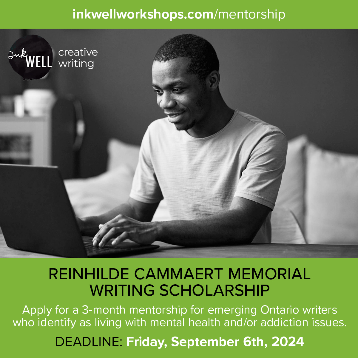 ASR Suicide & Depression Studies Program (@asrlife_smh) on Twitter photo Are you a writer? Our friends at <a href="/InkWellW/">InkWell Workshops</a> have an opportunity for individuals with lived experience of mental health and/or additions to partake in 3 months of writing mentorship. Check it out at inkwellworkshops.com/mentorship Are you a writer? Our friends at <a href="/InkWellW/">InkWell Workshops</a> have an opportunity for individuals with lived experience of mental health and/or additions to partake in 3 months of writing mentorship. Check it out at inkwellworkshops.com/mentorship