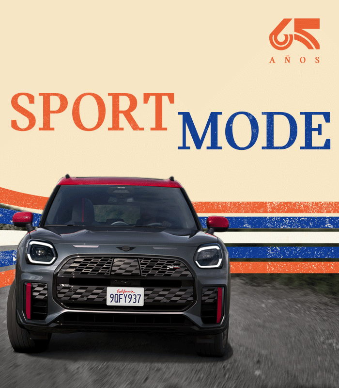 MINImexico's tweet photo. ¿Listo para un viaje lleno de adrenalina? 🏎️ 💨 ​
​
▶️ Conoce cómo la velocidad está en el ADN de MINI en 5 #MINIFacts dignos del podio 🏆: https://t.co/9dLaJbEEAI
​
#MINI65Años #Motorsport #BIGLOVE #MINIMexico https://t.co/78fHL9j01A