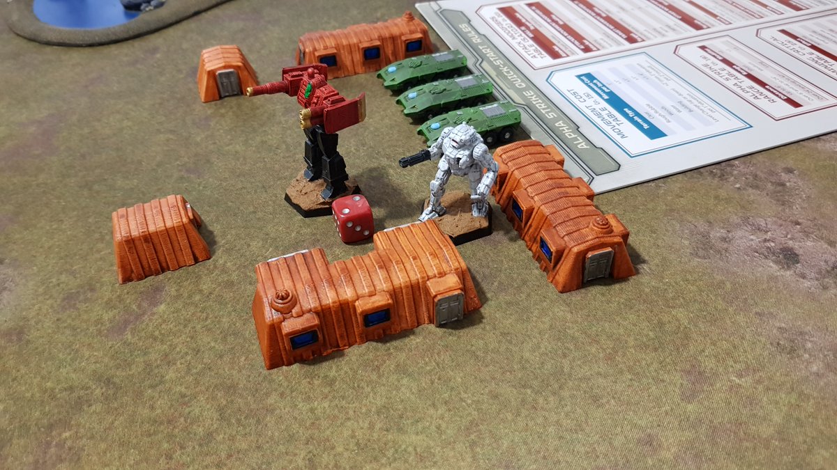 TalesofAWeirdo's tweet photo. Got a game of #Battletech #AlphaStrike in after weeks of not playing due to getting a new job. It was great fun!
#WordofBlake vs #MarianHegemony on the world of Maximillian. Hegemony won and even managed to slay one of my two #ManeiDomini.
Game was fun :)
#BattletechAlphaStrike https://t.co/RRNiyLoVbz