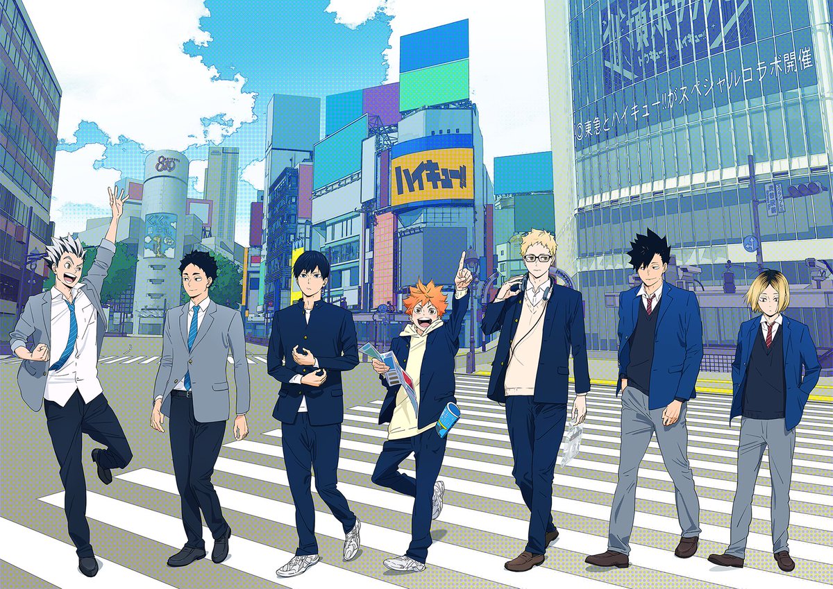 goodshaikyu22's tweet photo. トウキュー!!×ハイキュー!!スペシャルコラボ開催決定！

描き下ろしビジュアル公開！
開催期間：9月19日(木)～2025年1月31日(金)

◇ホテルコラボ
◇コラボフード
◇コラボバス
◇POP UP SHOP(10/6まで)
◇オンライングッズ販売
宿泊予約は8月22日13:00～

https://t.co/ymBhFt5TRP
#ハイキュー https://t.co/TYNGFe0QT8