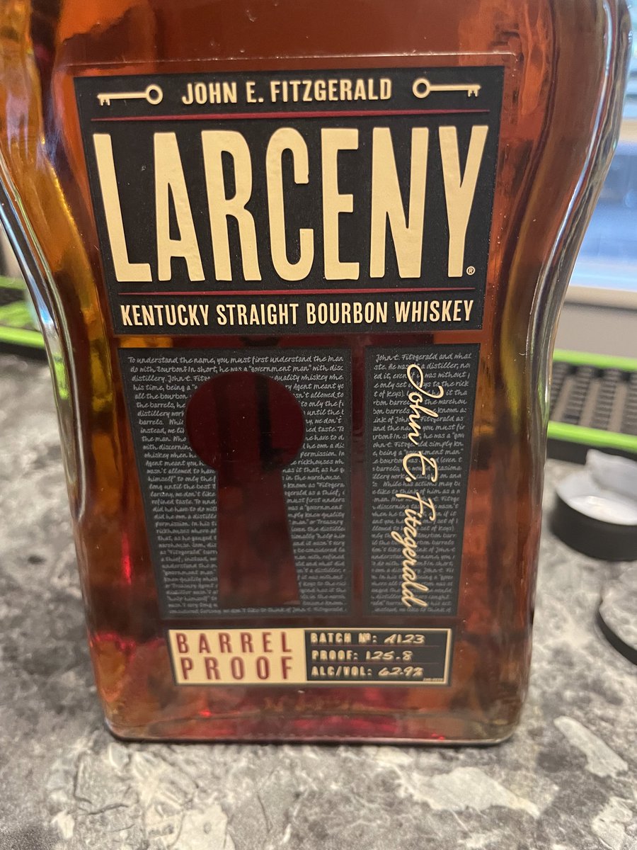Leafs_17's tweet photo. @BourbEnthusiasm Tried this for the first time 
But I was also able to pick up the Russell’s Reserve 15 which I haven’t opened Should I? https://t.co/Ia6aYjPmU9