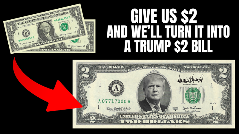 MalayalamFeeds's tweet image. 👀 Ever wondered what it'd be like to have Trump on U.S. currency? Check out this beautiful $2 bill! 💵🇺🇸 #TrumpCurrency #UniqueFind

Order Here: tinyurl.com/yy84zhcv
Order Here:
