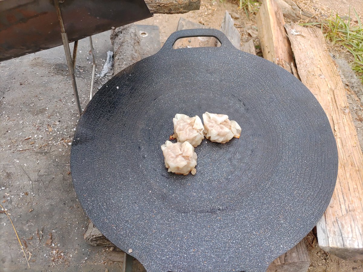 ha_mi6955's tweet photo. 焼焼売
鰻の蒲焼き
今回初のアルコールストーブ
がーやんの手拭い
宍道ふるさと森林公園 https://t.co/ohF5I2hSUW