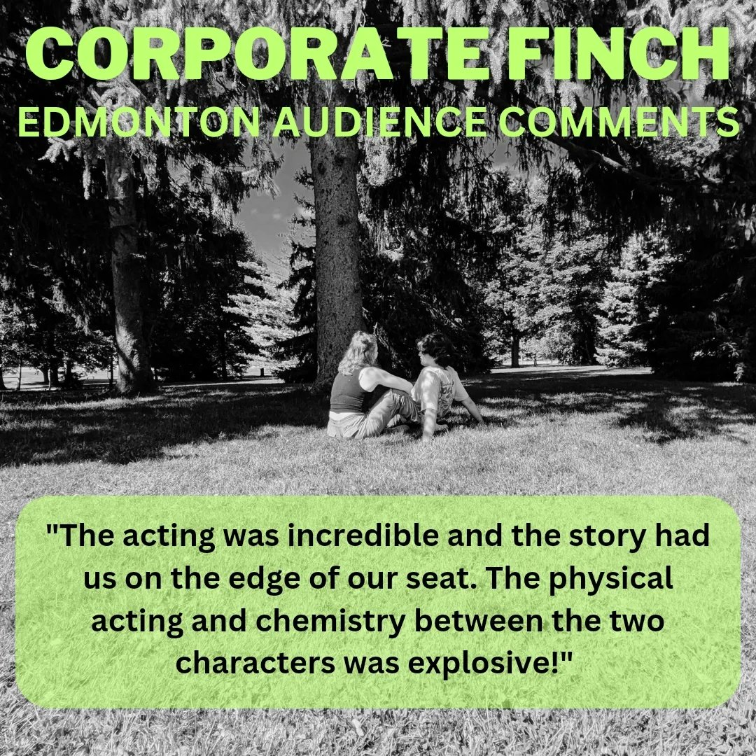 Port Albert Productions (@portalbertpro) on Twitter photo #yeg thank you so much for making our opening weekend <a href="/edmontonfringe/">Edmonton Fringe</a> a blast! It means a lot to have folks come out & see us -let alone say such nice things!
We have 3 more shows:
Tues Aug 20 @ 7:30pm
Wed Aug 21 @ noon
Sat Aug 24 @ 2:15pm
Tickets: tickets.fringetheatre.ca/event/601:5771/ #yeg thank you so much for making our opening weekend <a href="/edmontonfringe/">Edmonton Fringe</a> a blast! It means a lot to have folks come out & see us -let alone say such nice things!
We have 3 more shows:
Tues Aug 20 @ 7:30pm
Wed Aug 21 @ noon
Sat Aug 24 @ 2:15pm
Tickets: tickets.fringetheatre.ca/event/601:5771/