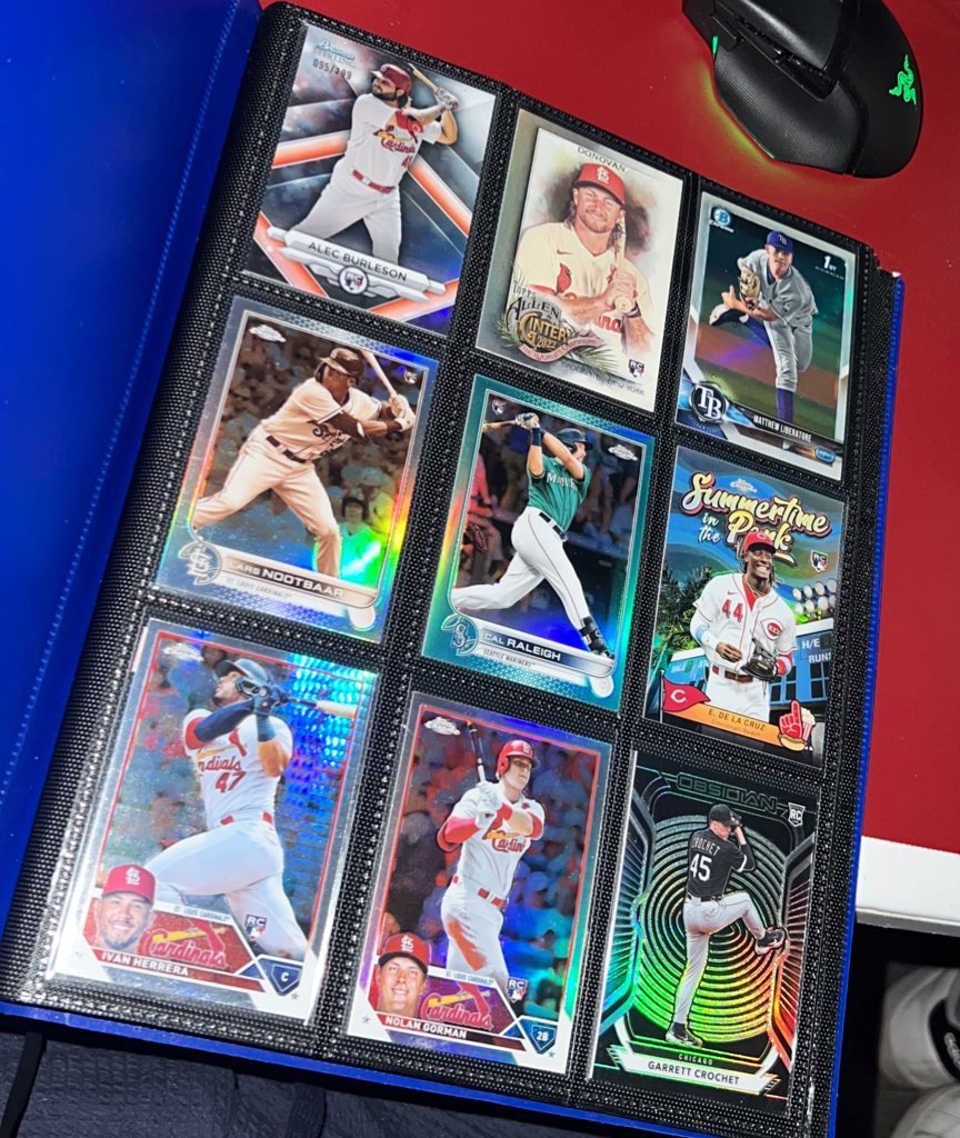 TheLouCardPulls's tweet photo. Anybody looking to make any trades tonight? 

ISO: Anything Cardinals, or trade ups.

. https://t.co/d7mL9ttlbv