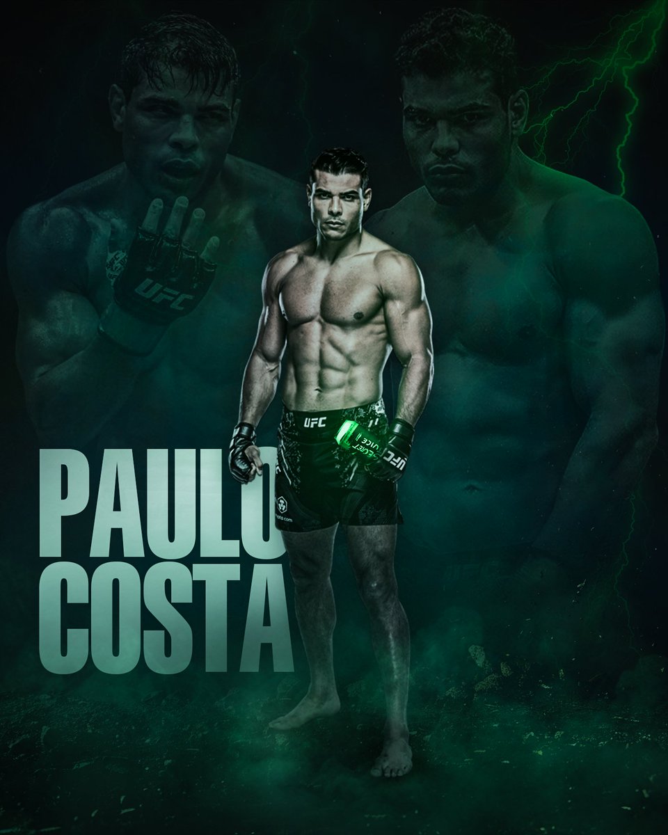Another banger <a href="/ufc/">UFC</a> poster for <a href="/BorrachinhaMMA/">Paulo Costa</a> ! 💪

Have you tried the secret juice yet ? 🧃

#ufc #paulocosta #secretjuice