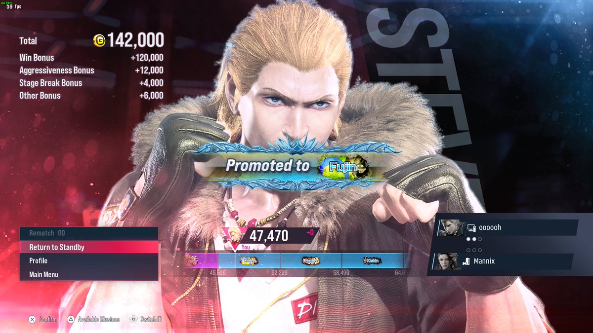 HozayyIC's tweet photo. tekken 8 has been such a miserable experience learning  a new fighting game

got blue ranks tho pog https://t.co/4W6Pu3KdVE