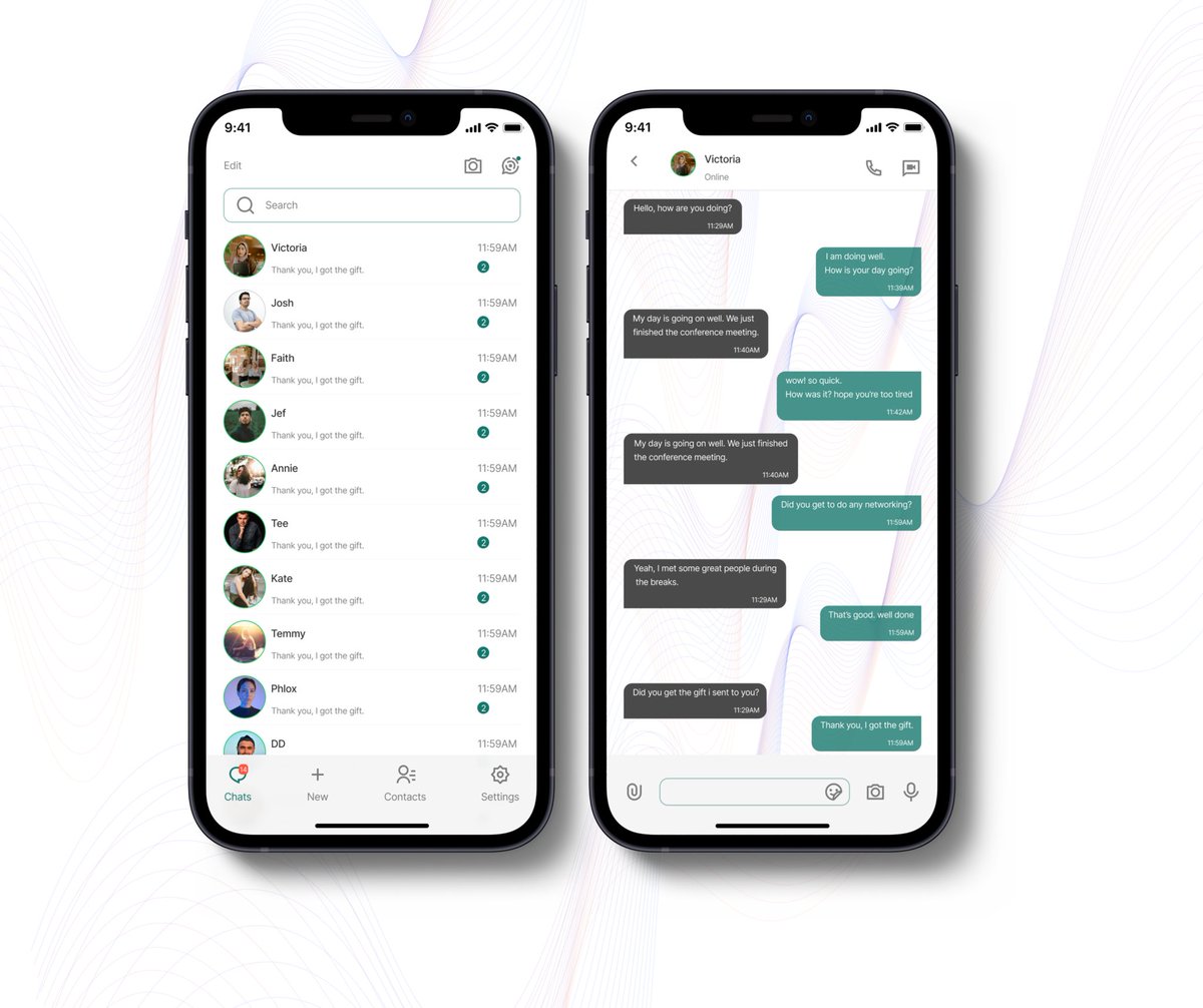 mygbemi's tweet image. Day 11 of  #40DaysUIChallenge with @Nellygoke_UX 

Today’s Task: A simple chat app interface 

Check my behance:
behance.net/gallery/205917…

#UIDesign #40DaysUIDesign #UIDesignChallenge