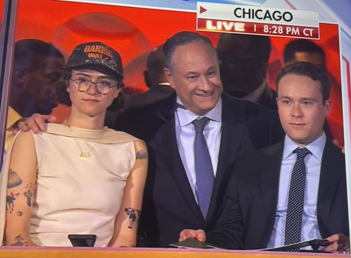 atensnut's tweet image. All American black family  of black Candidate Kamala Harris at DNC.