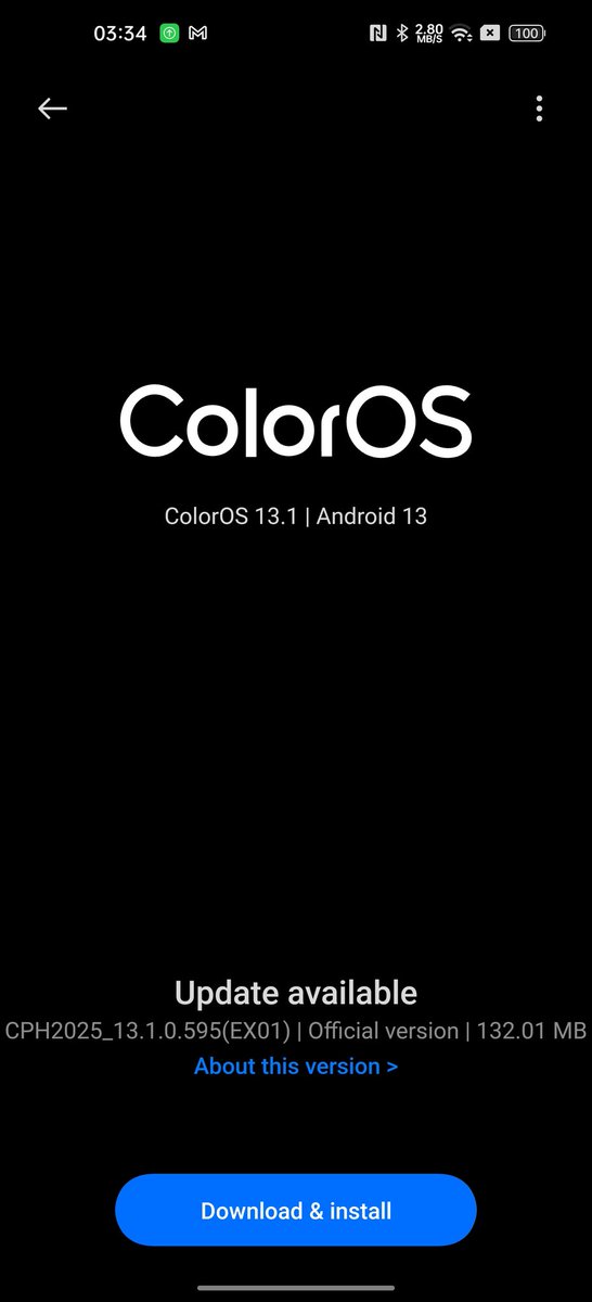 fabrizio_degni's tweet photo. I had a check of my #OPPOFindX2Pro #Lamborghini Edition and I found a new firmware available.
#OPPO https://t.co/UQgYuGmkk1