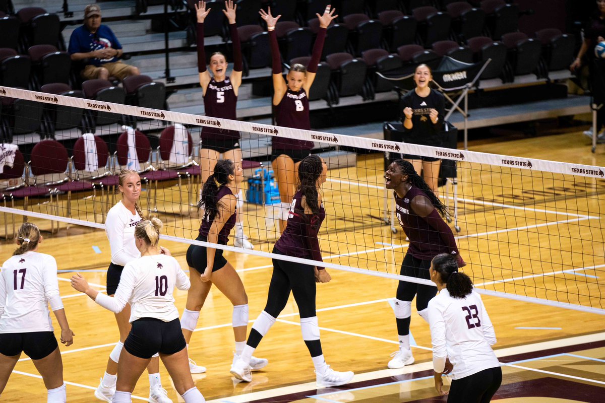 Texas State Volleyball tweet media