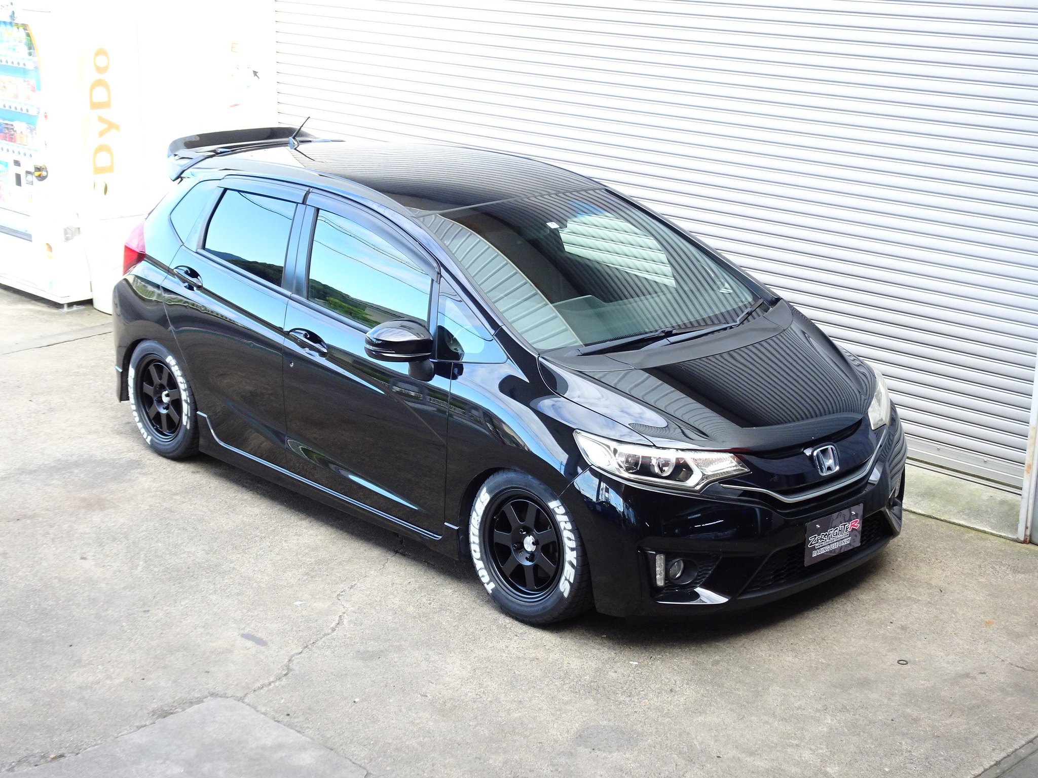 GK5フィットRS ゼロファイターリアピース ○GK5フィットRSゼロファイターストレートマフラー（リアピース