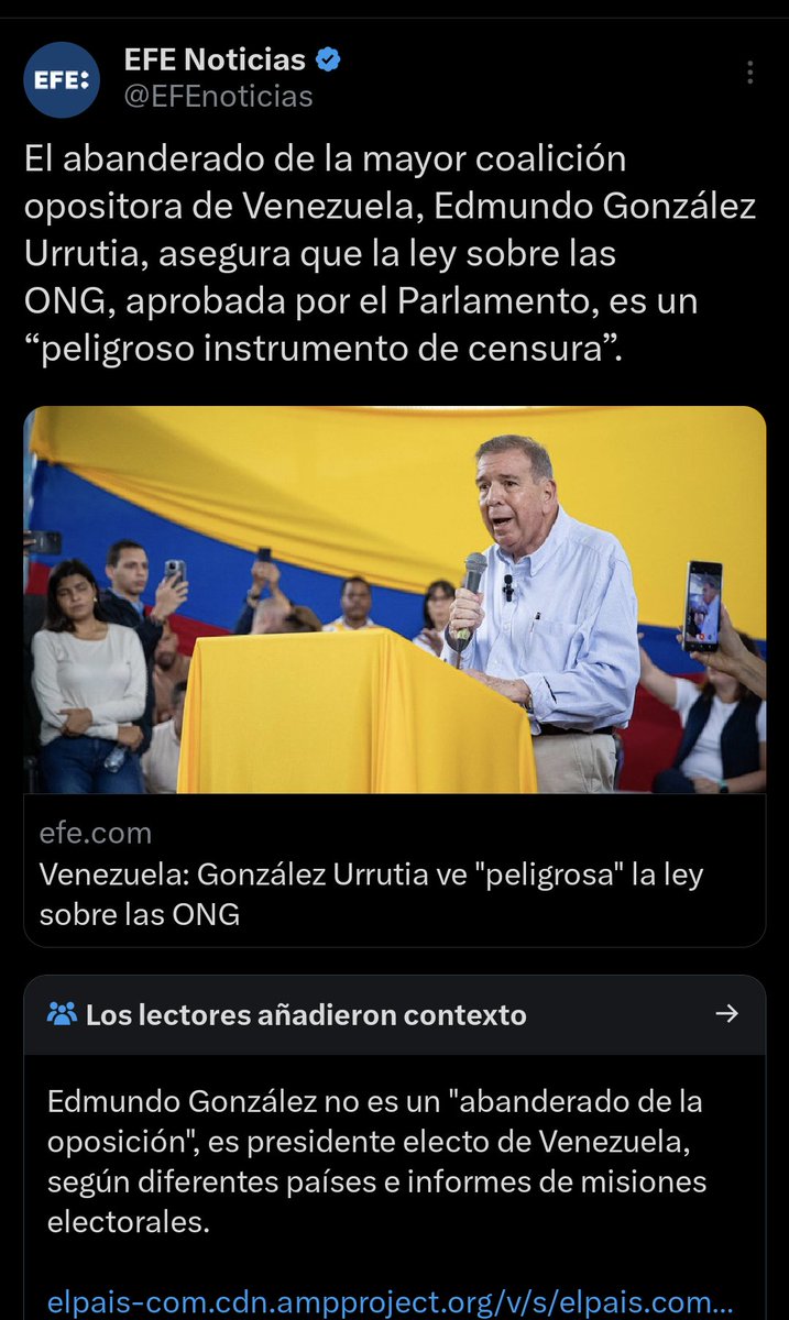 Es por esto que los socialistas como Pedro Sánchez y sus medios aliados odian esta red social.

Aquí los desmienten y no pueden imponer sus narrativas. Hay que seguir desnudándolos.