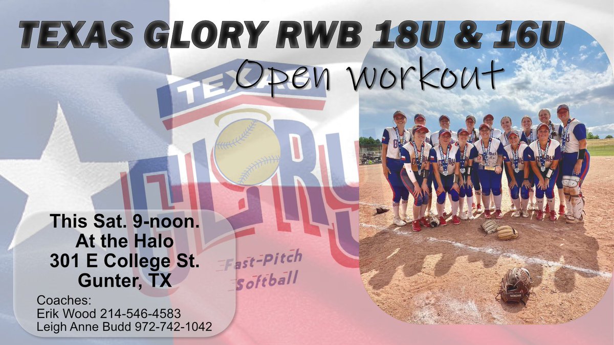 18U Texas Glory RWB tweet media