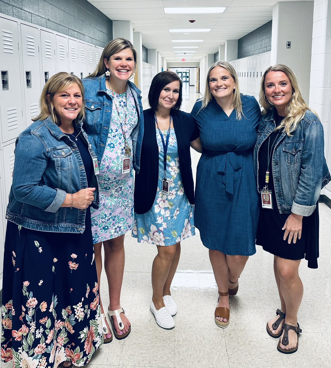 First day for Team 8A!  Ready for another year with some amazing 8th graders!