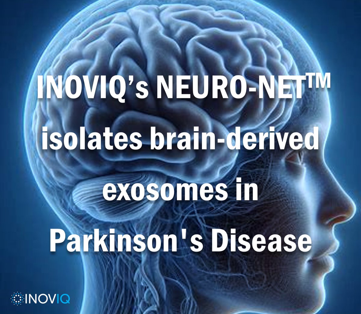 <a href="/INOVIQLtd/">INOVIQ Ltd (ASX:IIQ)</a> is pleased to announce that it has further validated its NEURO-NET™ technology for isolation of brain-derived exosomes in Parkinson’s Disease (PD).

Initial validation studies in PD showed:

✔️NEURO-NET™ enriches known protein biomarkers of neurodegenerative disease