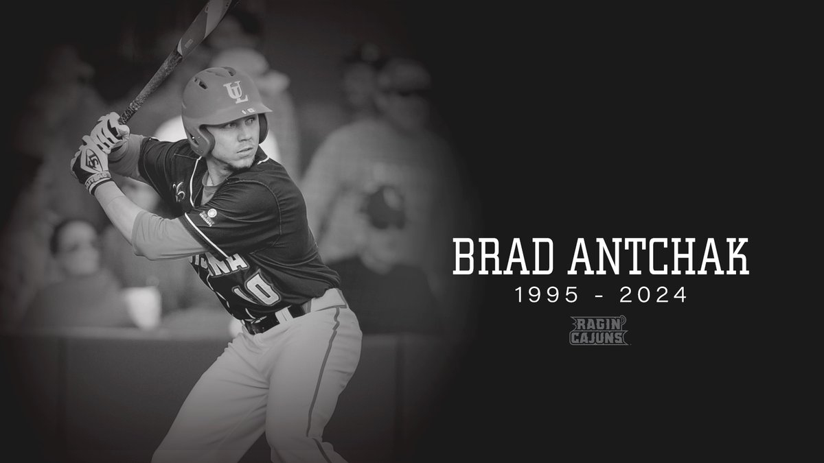 RaginCajunsBSB's tweet image. Our Ragin' Cajuns Baseball family is saddened by the passing of shortstop Brad Antchak (2016-17) at 28. Please keep the Antchak family in your thoughts and prayers.