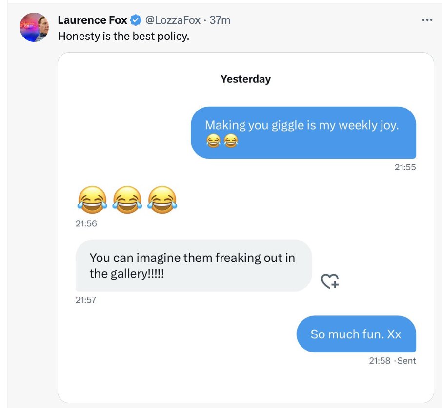 None of the information posted or repeated by Dan Wootton is known to be false.

Just ignore that time he gave a grovelling apology and said he was mortified at Laurence Fox's misogyny, and was then suspended when Laurence Fox proved Wootton knew the apology was absolute bollocks