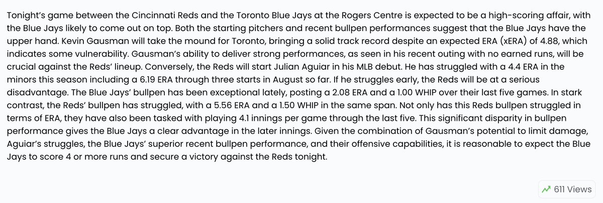 SRCGROUP2K's tweet photo. Tonight's Free Plays  
⚾️Reds Blue Jays Over 7.5 
⚾️Blue Jays -1 
⚾️Blue Jays TTO 4 
⚾️Orioles Mets Over 8.5 
⚾️Orioles Mets F5 Over 4.5  

 If these do not go 3-2+, free week vip to 10 who:
 - Reply or Retweet 

#Betsmarter #GamblingX https://t.co/BILGTf28vO