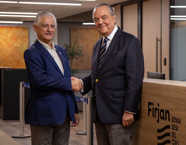 firjan's tweet photo. O empresário Luiz Césio Caetano foi eleito para assumir a presidência da #Firjan. A eleição ocorreu nesta segunda-feira (19/8).
A posse da nova diretoria será em 14/10, quando se encerra o mandato do atual presidente, Eduardo Eugenio.
Saiba mais: https://t.co/ipdiXZmwgg https://t.co/gkK22jhlph