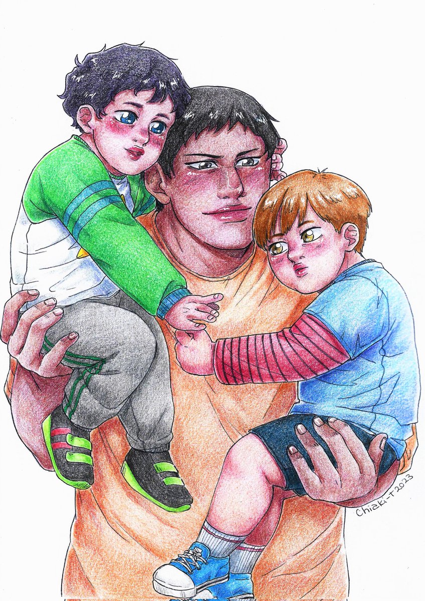 No encuentro mis dibujos de Tadokoro y bebé T2 en mi perfil🤔🤔🤔😭😭✨️
Ambos son de 2023🥺🧡💛💚