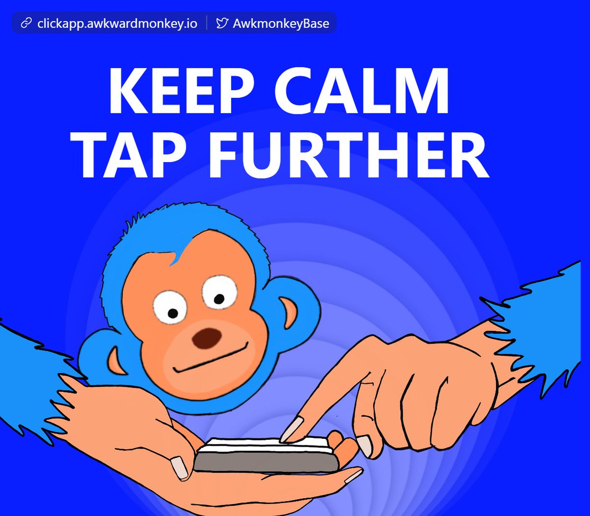 AwkmonkeyBase's tweet photo. Keep calm
Tap further
like 1 Million other players too
https://t.co/R5QMFxRw9P
its newer to late to start
Be awkward be a monkey
#meme #base #basememe #awkwardmonkey #based https://t.co/M4syNJ8P79