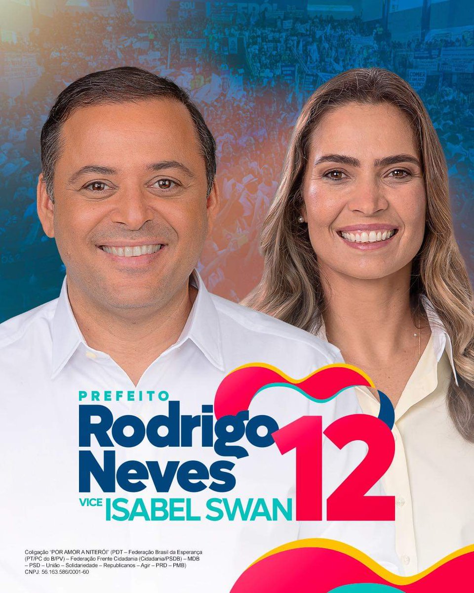 CrisMelloSil's tweet photo. @Alice_inland13 @LulaOficial @ptbrasil Boa noite, Alice 🌟🌙
Sim, Rodrigo Neves, ele já foi prefeito por 2 mandatos e está buscando o terceiro.
#LulaFomeZero
#RodrigoPrefeito12
@LulaOficial @_RodrigoNeves_ https://t.co/oOtmu7Fw9u
