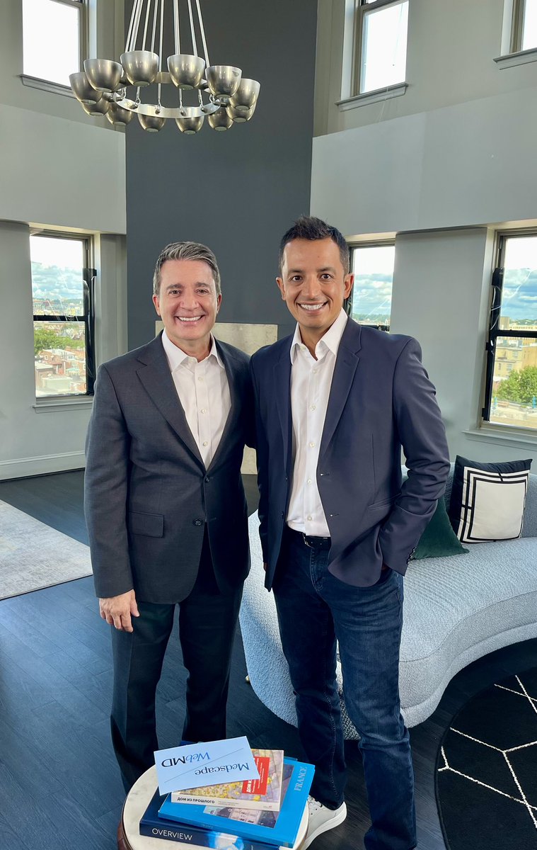 Today, I had the pleasure of discussing the transformation in Oncology and future of Cancer care with <a href="/drjohnwhyte/">Dr. John Whyte</a> CMO <a href="/WebMD/">WebMD</a> as part of his Cancer in Context series. I look forward to sharing our in-depth discussion on convergence of science &amp; tech with the Oncology community!