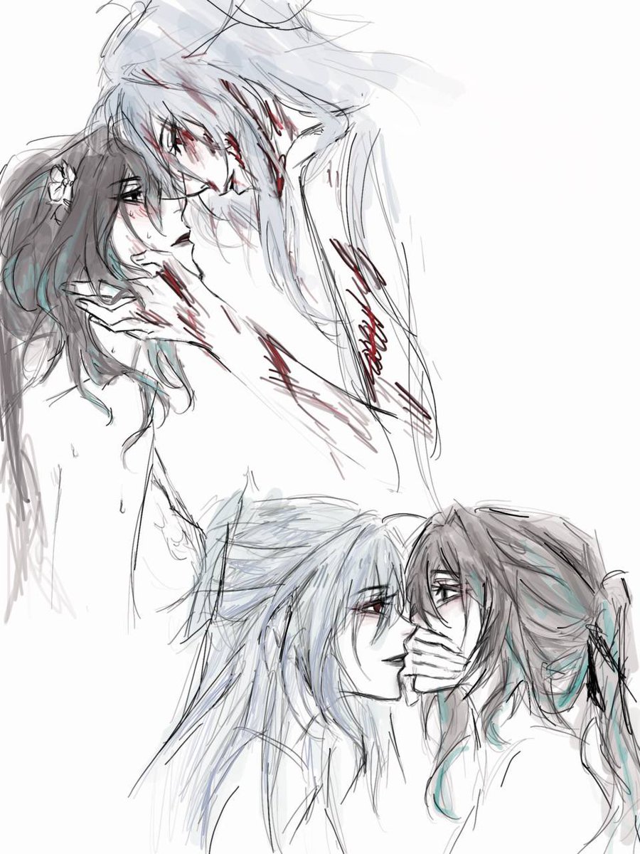 pairllii's tweet photo. #ruanliu doodlz #genshin #jingliu #RuanMei https://t.co/9gIa9BWy50
