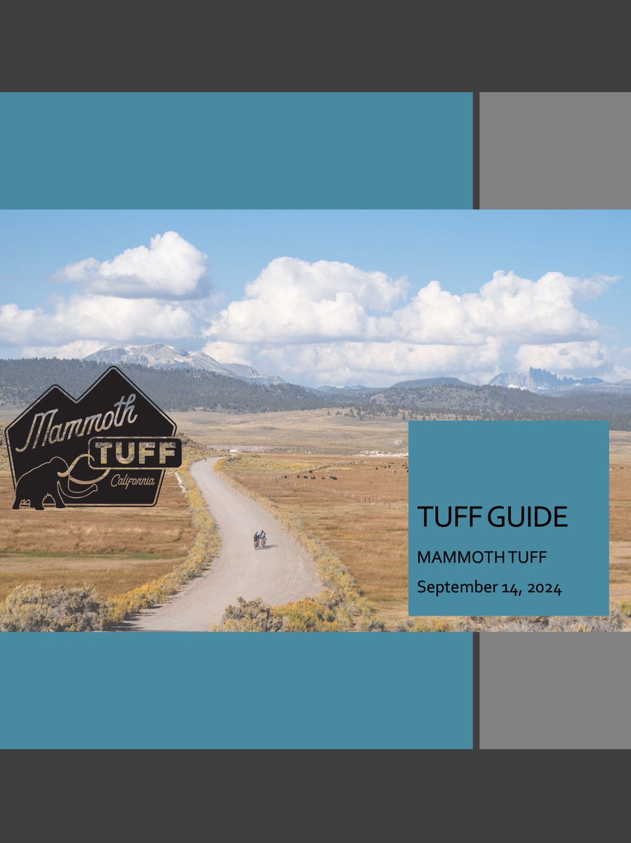 MammothTuff's tweet photo. The 2024 TUFF Guide is now posted!
https://t.co/GJ1wvLS2CM https://t.co/SmCJO3rTG7