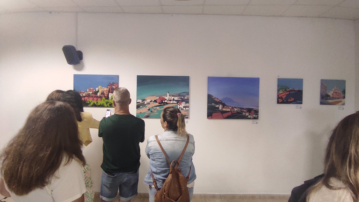 Моя выставка открылась.😊
До 26 августа можно посетить.
Всю эту неделю в Santa Barbara фиеста, будет интересная программа. Приезжайте!
Отдельное спасибо за организацию выставки <a href="/AAArtilleros_/">Asociación de Antiguos Artilleros</a>  ❤️