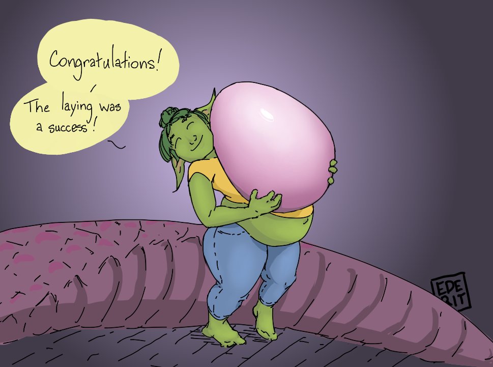 scrawler_ederit's tweet photo. A request from @Doombeez1: his goblin midwife, Naq!
She's a cutie, and she's willing to tackle those trickier deliveries... https://t.co/OmorPPzNpD