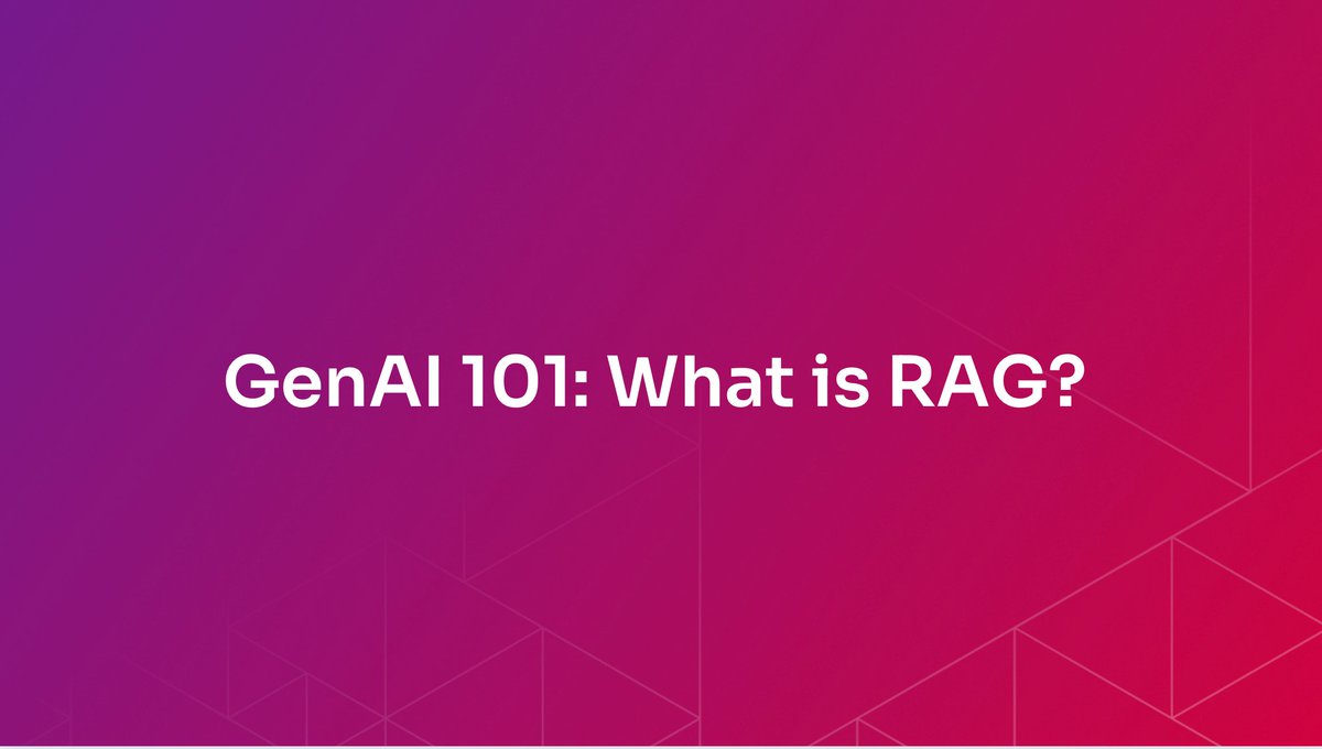 SonicDMG's tweet image. Head of GenAI Ecosystem Alex Leventer wraps up the main highlights from our recent livestream, &apos;GenAI 101: What is RAG?&apos; in this new DataStax blog  👇🏼

ow.ly/CXre50T1bEK 

#DataStax