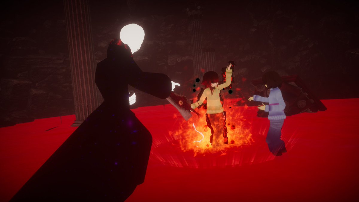 chunchasku's tweet photo. More pics from the Big VRtale gaster episode RP this weekend. Look forward to this one peeps, its gonna be an absolute banger! As you can see, we got alot goin on XD
Episode should release late this week or early next week.
Get hype for VRtale!
#undertale #vrchat #vrtale #gaster https://t.co/58IJlbeAss