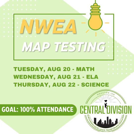 Benjamin Franklin E.S. (@franklinhisd) on Twitter photo Dear parents,
This week is MAP testing at Franklin Elementary. Please make sure your child is on time and present all next week. 100% attendance! We can do it.
@HISDCentral <a href="/BrettGallini/">Brett Gallini, Ed.D.</a> <a href="/Dr_JDavila/">Dr. Josefa Dávila</a> <a href="/DrLuzMMartinez1/">Dr Luz M Martinez</a> Dear parents,
This week is MAP testing at Franklin Elementary. Please make sure your child is on time and present all next week. 100% attendance! We can do it.
@HISDCentral <a href="/BrettGallini/">Brett Gallini, Ed.D.</a> <a href="/Dr_JDavila/">Dr. Josefa Dávila</a> <a href="/DrLuzMMartinez1/">Dr Luz M Martinez</a>