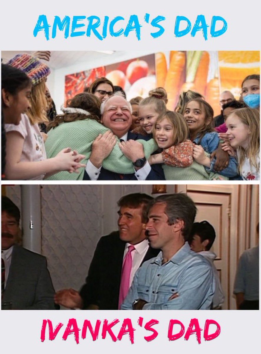 Ivanka’s dad is a pedo.